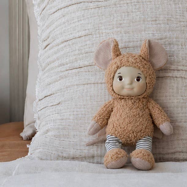 Thelma Fairy Mouse doll | plush toy by and the little dog laughed