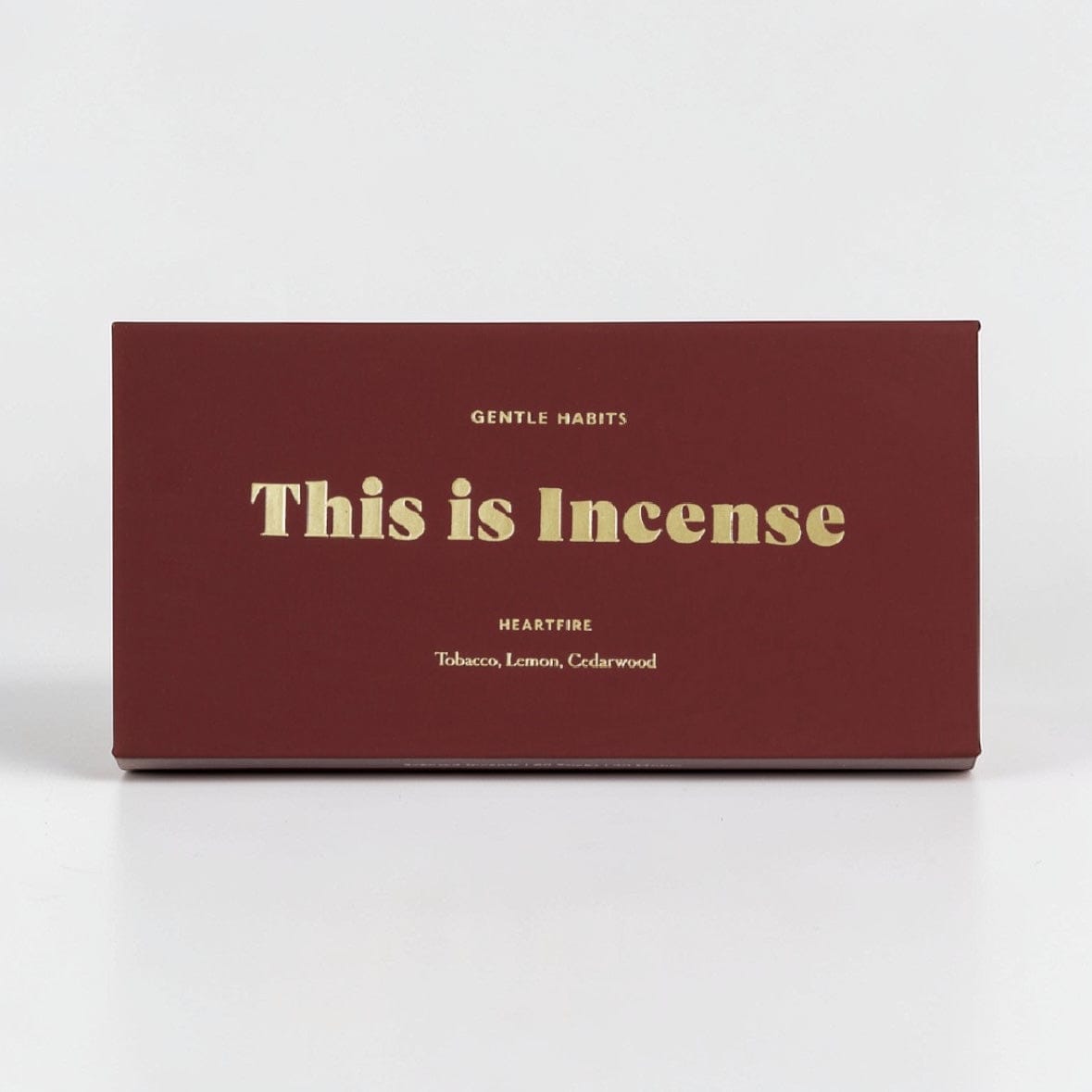 This Is Incense - HEARTFIRE by Gentle Habits