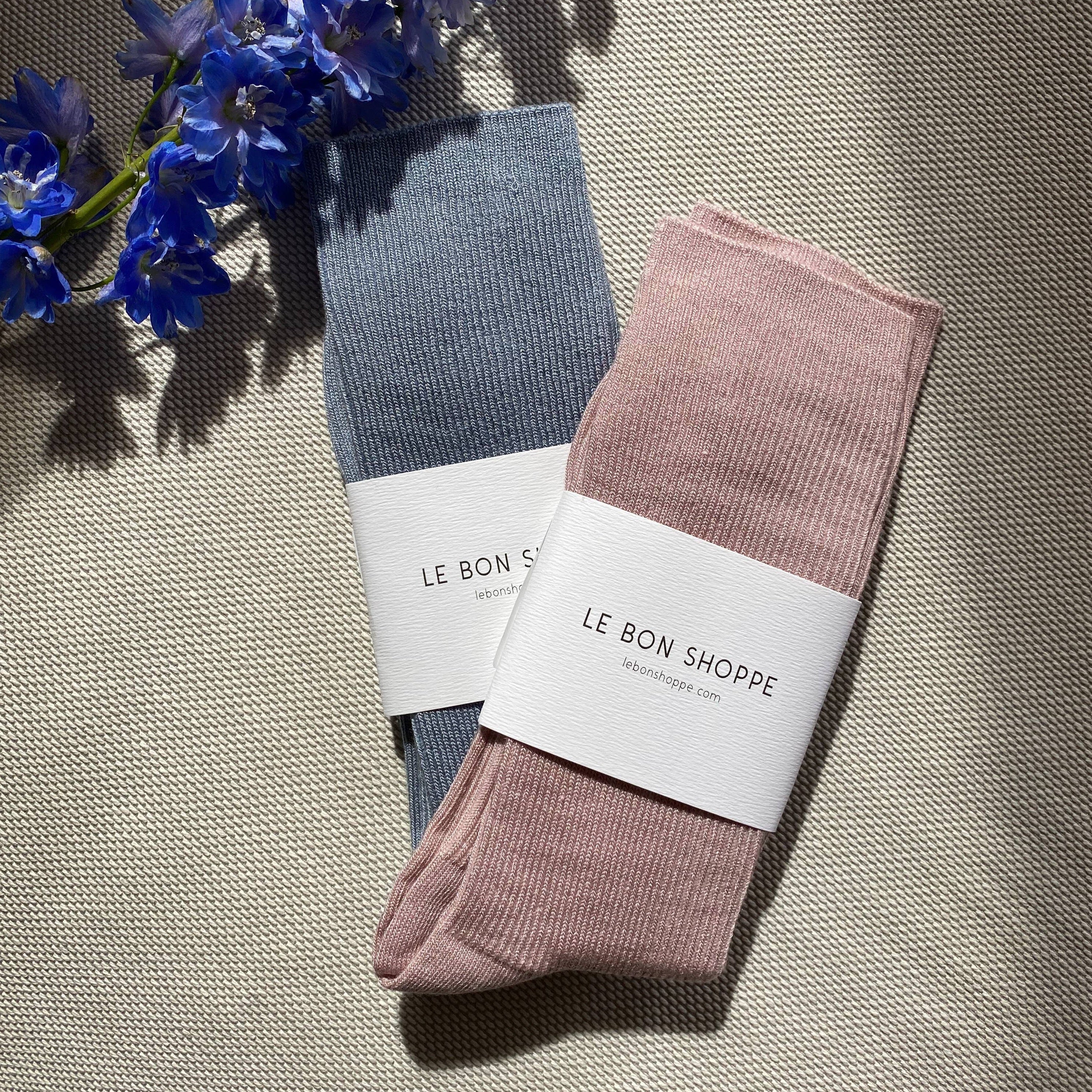 Trouser Sock For Her in 5 Colours by Le Bon Shoppe
