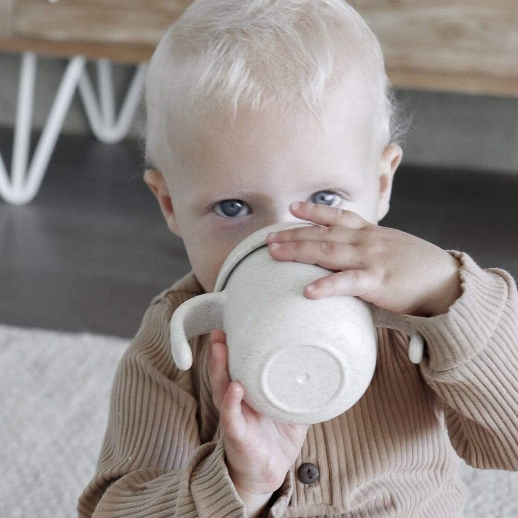 wheat straw sippy cup by Lion + Lamb the Label
