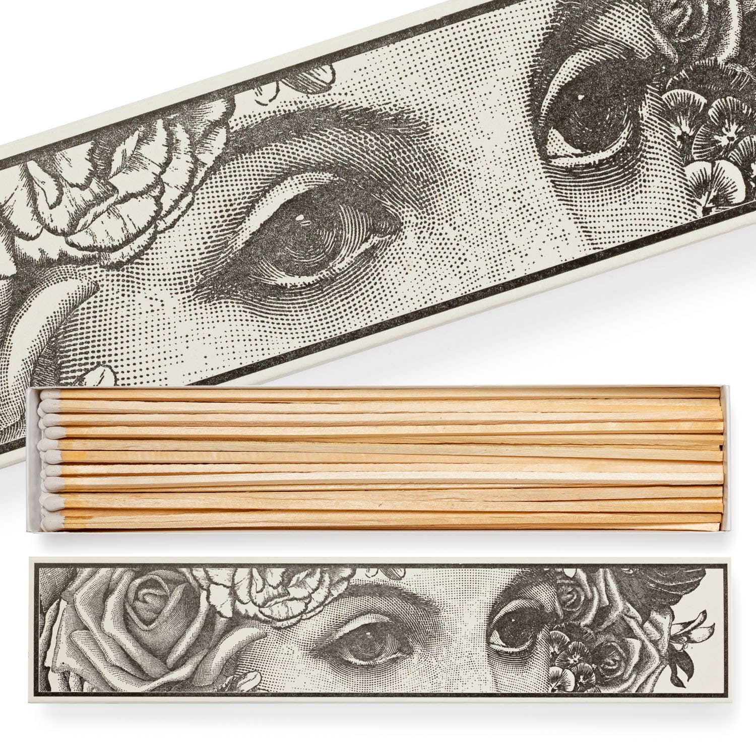 Wide Eyes Long Matchbox by Archivist Gallery