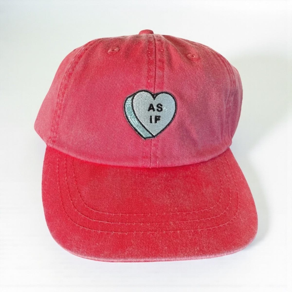 Wildflower + Co. Candy Heart Patch Baseball Hat - As If by Wildflower + Co.