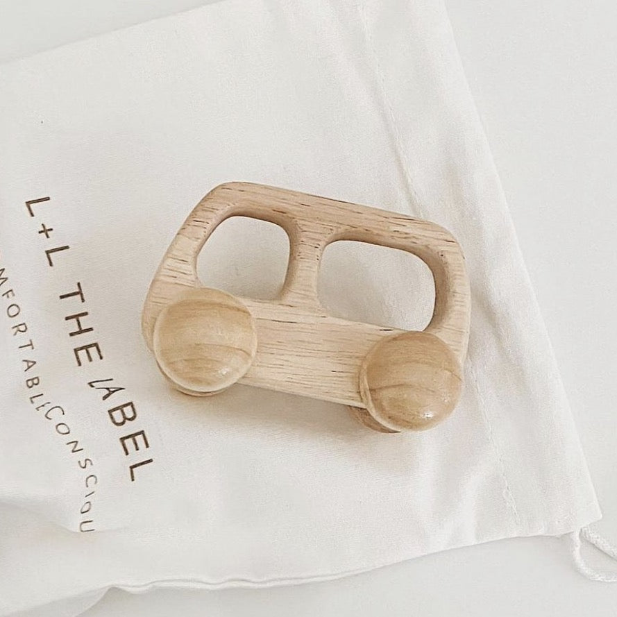wooden cars asst by Lion + Lamb the Label