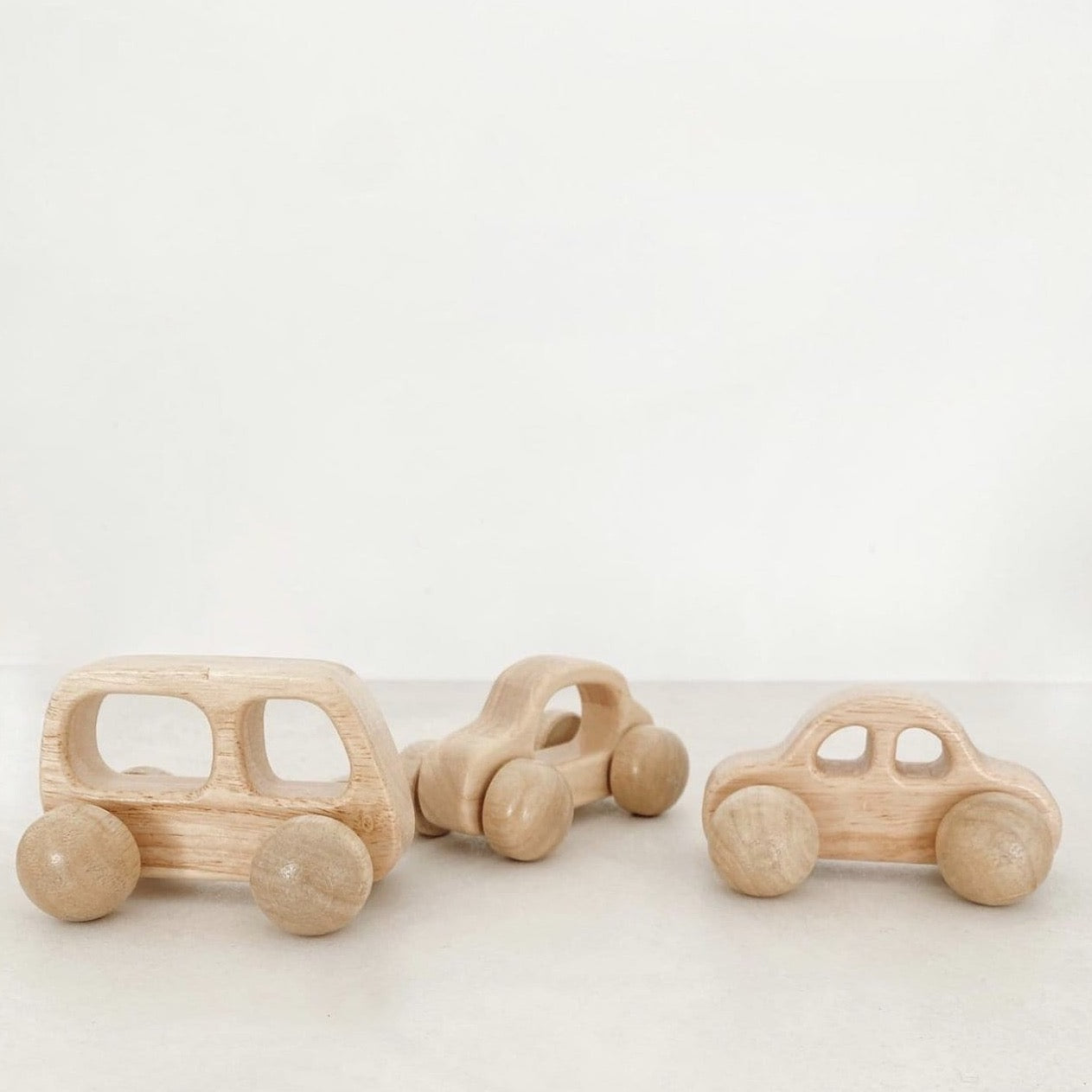 wooden cars asst by Lion + Lamb the Label