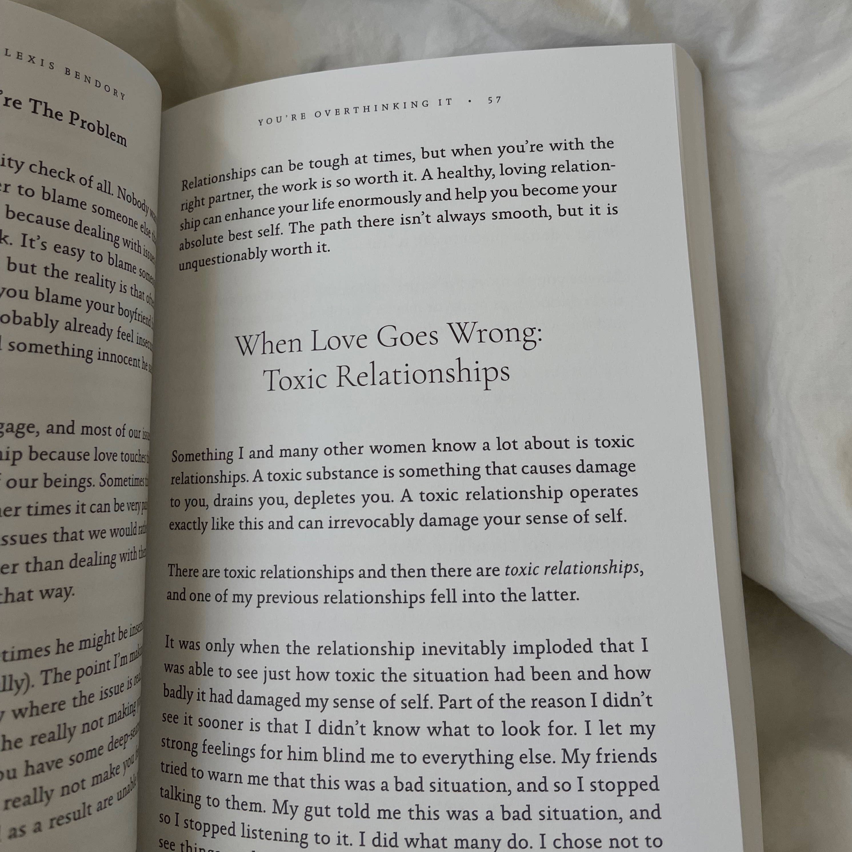 You're Overthinking It